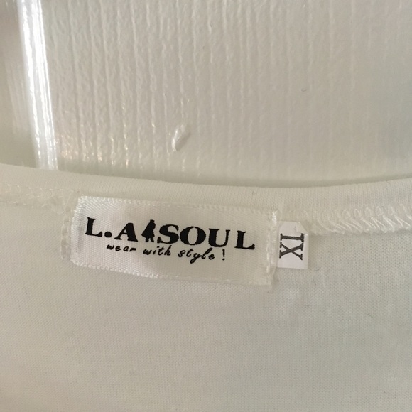 LA Soul Yogi Cropped T-shirt - Picture 2 of 2